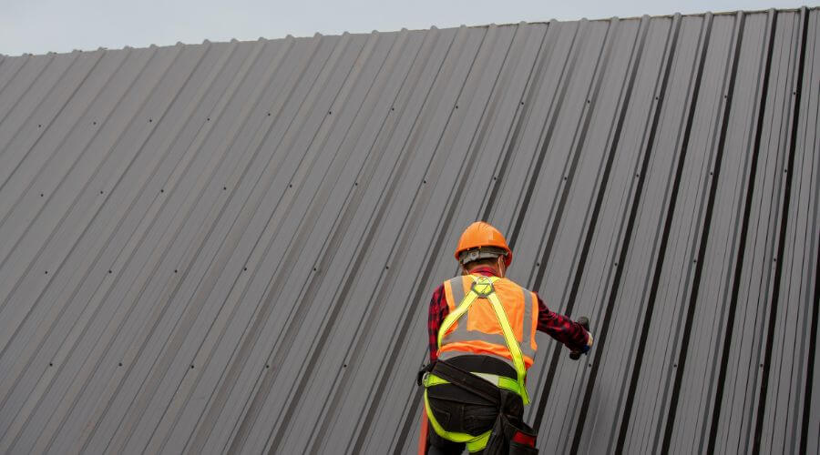 Professional metal roof installation services in Westphalia, IA
